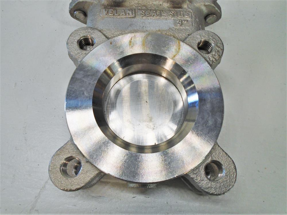 Velan 3" 150# CF8M Knife Gate Valve L10-0310C-13ST-W320